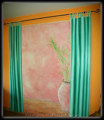 Wandbemalung in einem Schlafzimmer.jpg